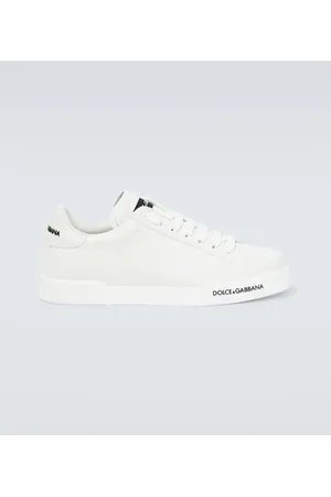 Dolce & Gabbana Logo leather sneakers