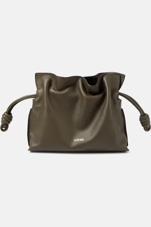Loewe Flamenco Mini leather clutch