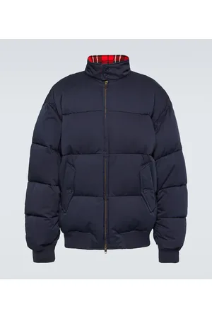 Balenciaga Cut-Up Harrington twill down jacket