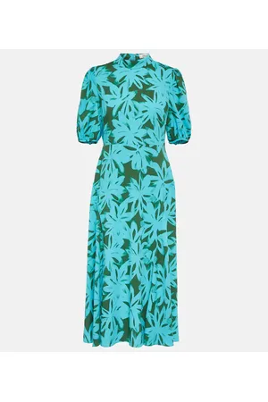 Diane von Furstenberg Nella floral midi dress