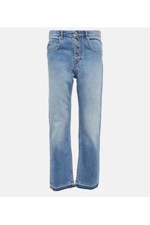 Marant Etoile Belden high-rise slim-fit pants