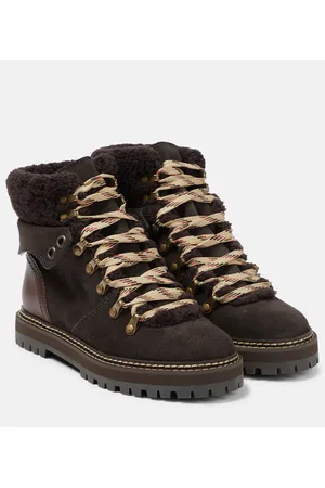 See by Chloé See By ChloÃ© Eileen suede hiking boots