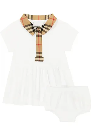 Burberry Baby cotton dress and bloomers set