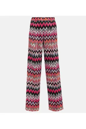 Missoni Zig-zag straight-leg pants