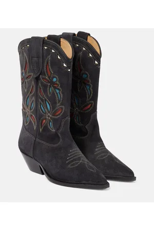 Isabel Marant Duerto suede cowboy boots