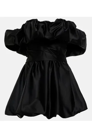 Simkhai Astoria off-shoulder satin minidress