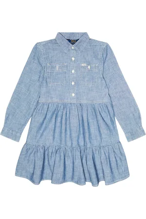 Ralph Lauren Cotton chambray shirt dress