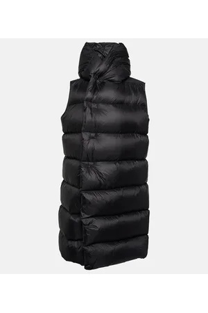 Rick Owens Down-paneled hooded coat
