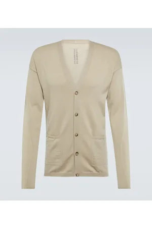 Rick Owens Peter wool and cotton cardigan