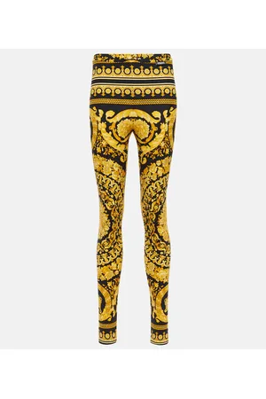 VERSACE Barocco mid-rise leggings