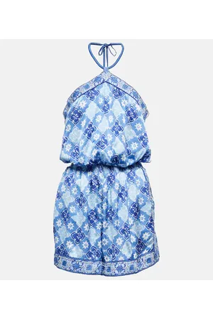 POUPETTE ST BARTH Isabelle printed halterneck jumpsuit