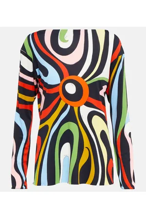 Puccini Marmo jersey blouse