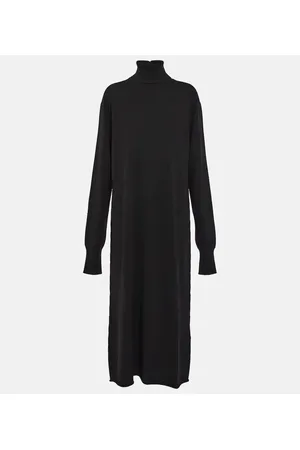 Jil Sander Cashmere midi dress