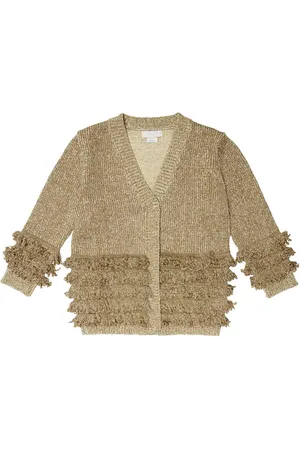 Stella McCartney Fringed cotton-blend cardigan