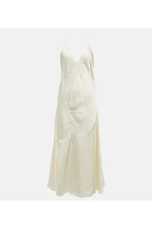 Jil Sander Satin slip dress