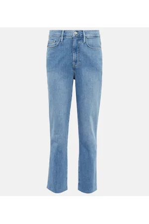 Frame Le Sylvie straight-leg cropped jeans