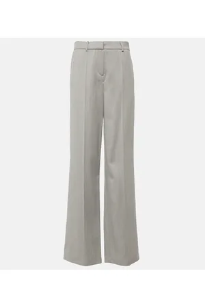 MAGDA BUTRYM Mid-rise wool straight pants