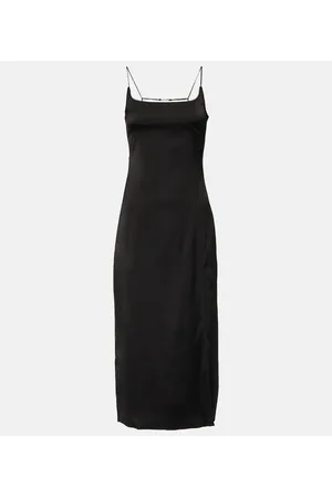 Jacquemus La Robe Notte satin midi dress