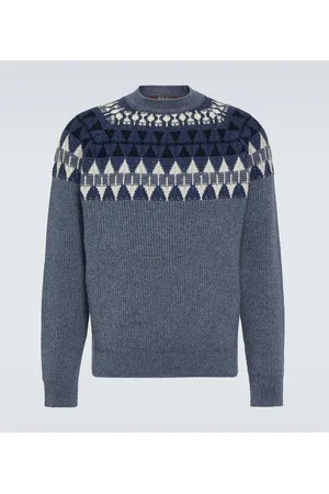 Loro Piana Fair Isle cashmere sweater