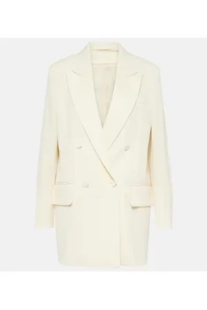 Max Mara Monica double-breasted wool blazer