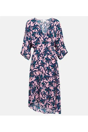 Diane von Furstenberg Floral printed midi dress