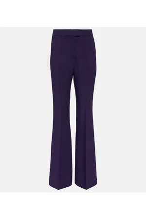 GALVAN High-rise flared pants