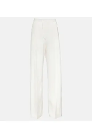 Victoria Beckham Pleated high-rise wide-leg pants