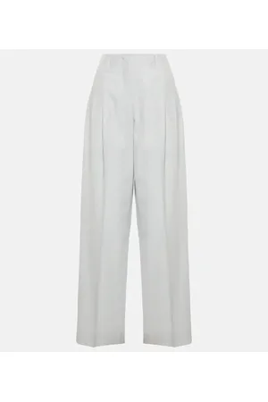 The Row Gaugin high-rise silk pants