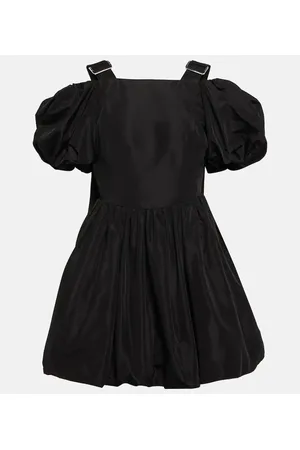 Simone Rocha Puff-sleeve taffeta minidress