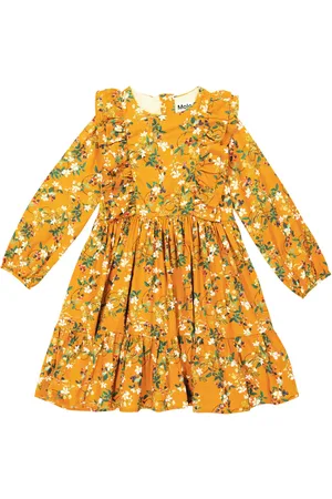 Molo Clea floral cotton-blend dress