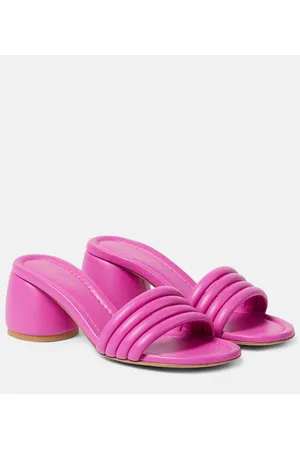 Gianvito Rossi Malou leather mules