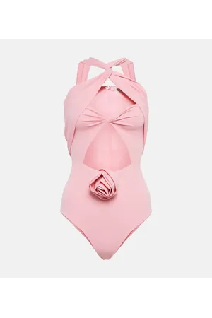 MAGDA BUTRYM Twisted jersey bodysuit