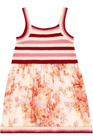 ZIMMERMANN Devi crochet floral cotton dress
