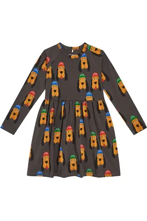 Mini Rodini Bloodhound cotton jersey dress