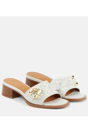 See by Chloé See By ChloÃ© Embellished leather mules