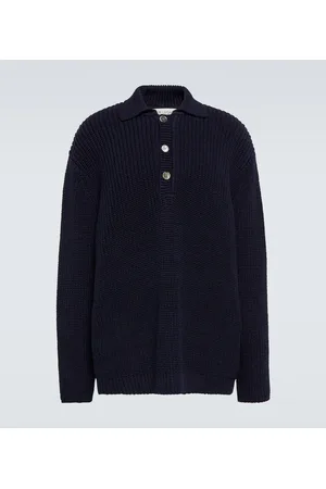 OUR LEGACY Big Piquet ribbed-knit cotton sweater
