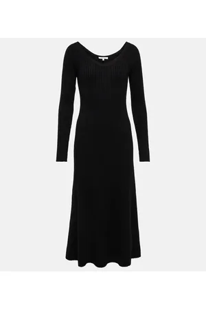 Dorothee Schumacher Smooth Silhouettes wool-blend midi dress