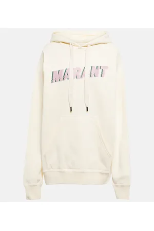 Marant Etoile Mansel logo cotton-blend hoodie