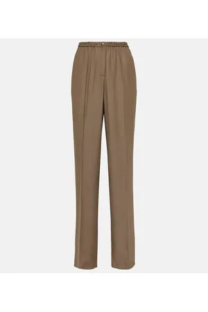 Joseph Tahiti mid-rise twill straight pants