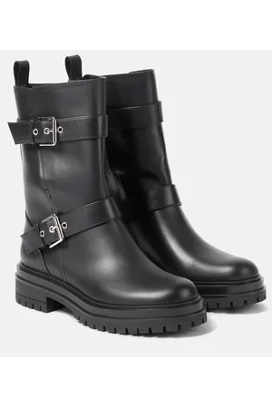 Gianvito Rossi Thiago leather ankle boots