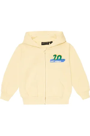 Mini Rodini Printed cotton hoodie