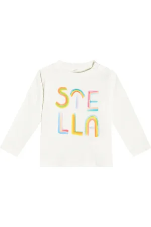 Stella McCartney Logo cotton jersey T-shirt