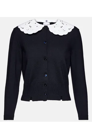 Patou Convertible wool-blend cardigan