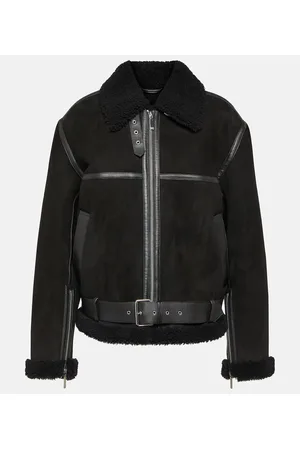 Totême Shearling and suede jacket
