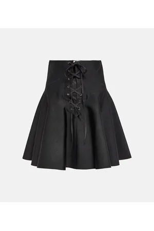 Alaïa AlaÃ¯a Pleated miniskirt