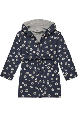 Molo Wave printed cotton robe