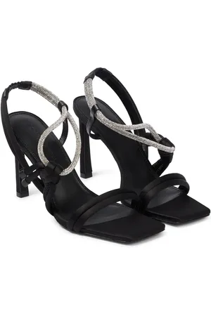 Simkhai Cassie embellished satin sandals