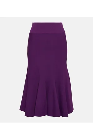 Stella McCartney Stretch jersey midi skirt