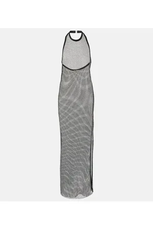 Simkhai Inaya embellished mesh midi dress
