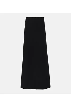 ANN DEMEULEMEESTER Virgin wool maxi skirt